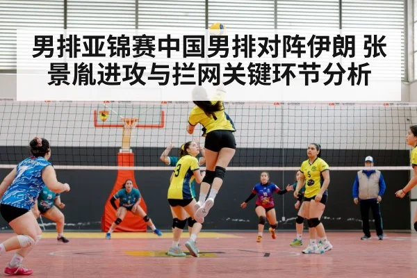 volleyball match action